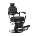 Fauteuil barbier Mae Black | Distributeur officiel de Vibbel