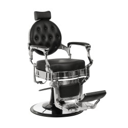 Hydraulic barber chair Mae Silver | Official distributor of Vibbel....