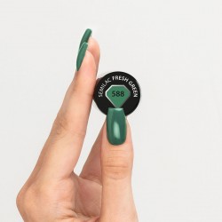 Esmalte Semilac nº588 (Fresh Green) | MaterialEstetica.com