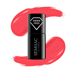 Vernis Semilac nº445 (Tropical Flamingo) | MaterielEsthetique.fr
