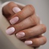 Semilac T26 Top No Wipe Matte Peach Galaxy 7ml | MaterialEstetica.com