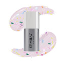 Semilac T27 Top No Wipe Matte Violet Galaxy 7ml | MaterielEsthetiqu...