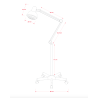 Infrared lamp Physio with base | Official distributor of WEELKO. Sp...