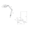 Magnifiyng lamp leds Magni with base | Official distributor of WEEL...