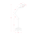 Lampe loupe à leds Mega | Distributeur officiel de WEELKO