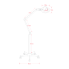 Magnifiyng lamp leds Lima with base | Official distributor of WEELK...