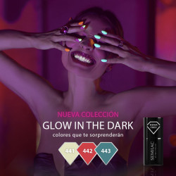 SEMILAC GLOW IN THE DARK | Official distributor of . Special prices...
