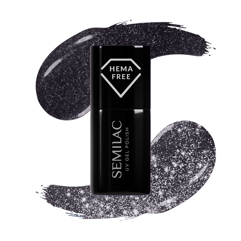 Esmalte Semilac nº399 (Dark & Spark) | MaterialEstetica.com