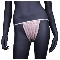 Tanga algodón mujer 25u