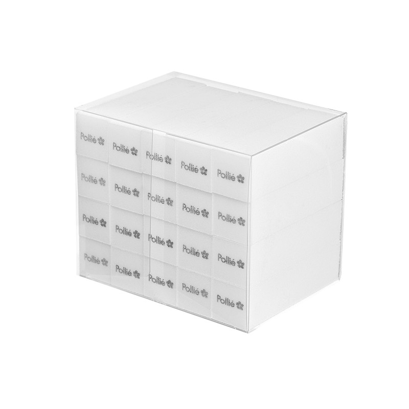 Pack 20 white polishing blocks | Official distributor of Pollié. Sp...