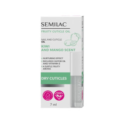 Huile pour ongles et cuticules Semilac - Kiwi Mango | Fournisseur s...