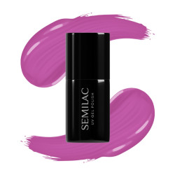 Esmalte Semilac nº601 (Neon Pink Punch) | MaterialEstetica.com
