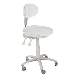 Hydraulic stool with backrest Sway | Official distributor of WEELKO...