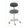 Hydraulic stool with backrest Sway | Official distributor of WEELKO...