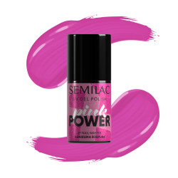 Esmalte Semilac nºA703 (Pink Power) | MaterialEstetica.com
