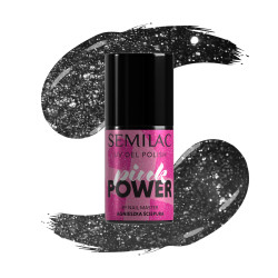 Esmalte Semilac nºA705 (Black Opal) | MaterialEstetica.com