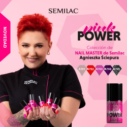 Colección Semilac Pink Power | MaterialEstetica.com