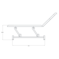 Camilla eléctrica Vital (1 motor) | Distribuidor oficial de WAPP