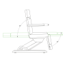 Electric beauty bed Aura (3 motors- heating) | Official distributor...