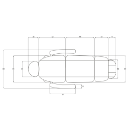 Electric beauty bed Oasis (4 motors) | Official distributor of WAPP...