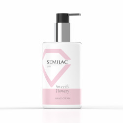 Crema manos Semilac SWEET & FLOWERY | MaterialEstetica.com