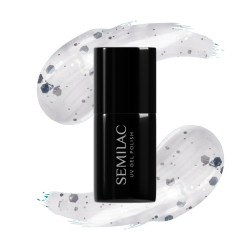 Esmalte Semilac nº924 (Silver & White Drops) | MaterialEstetica.com