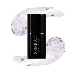 Semilac nº925 (Silver & Violet Drops) | Official distributor of Sem...