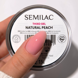 Semilac Thixo Gel Natural Peach 15gr | Semilac | MaterialEstetica.com