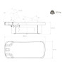 Electric beauty bed Gamm Warm (4 motors) | Official distributor of ...