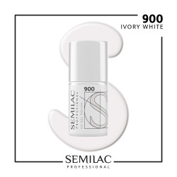 Semilac Pro 900 Ivory White 7ml | MaterialEstetica.com