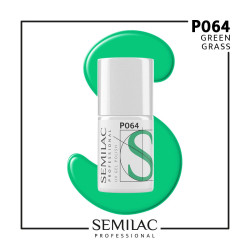 Semilac Pro P064 Green Grass 7ml | MaterialEstetica.com