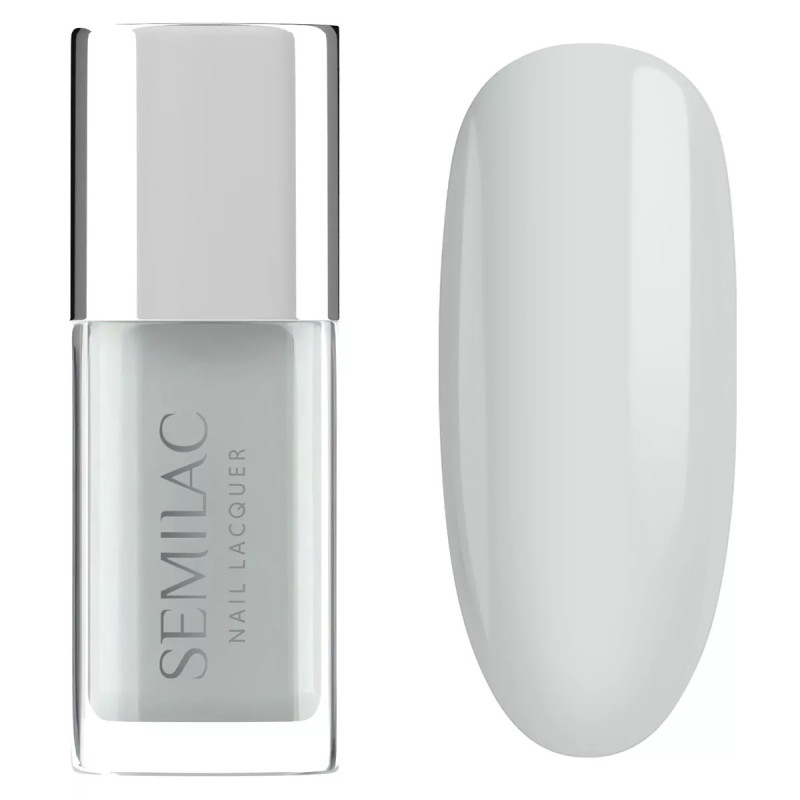Esmalte clasico Semilac nº108 - Classic White 9ml | MaterialEstetic...