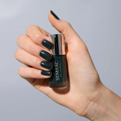 Esmalte clasico Semilac nº114 - Bottle Green 9ml | MaterialEstetica...
