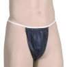 Tangas desechables ME Basics en color negro, perfectos para tratamientos en centros de estética
