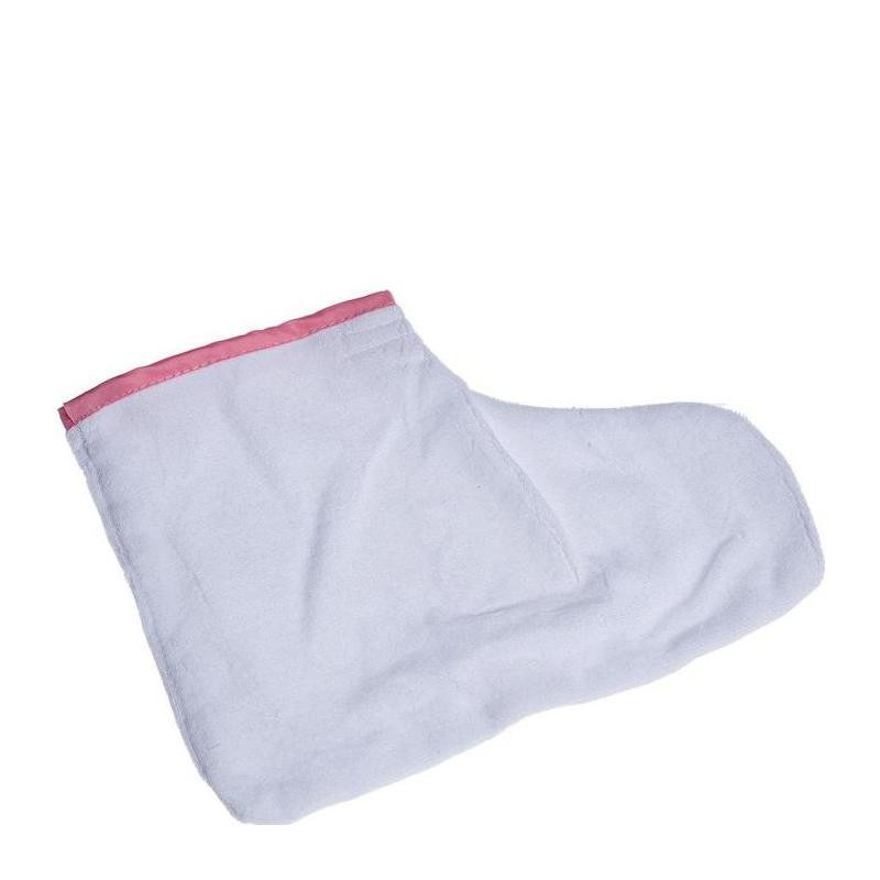 Patuco rizo ME Basics para tratamientos de parafina, ideal para asegurar calor y confort