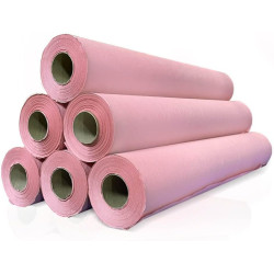 Drap d'examen rose