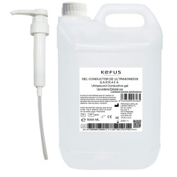 Garrafa gel conductor ultrasonido 5 L. | Distribuidor oficial de Kefus