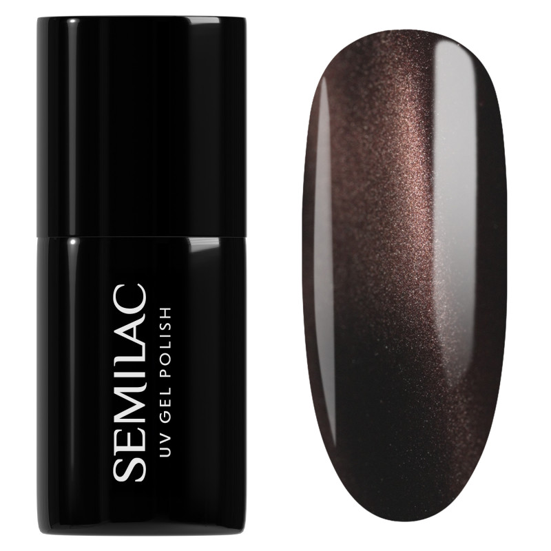 Esmalte Semilac nº965 (Chocolate Gloss) | MaterialEstetica.com