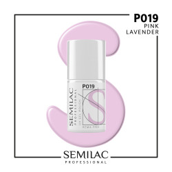 Semilac Pro P019 Pink Lavender 7ml | MaterialEstetica.com