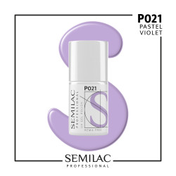 Semilac Pro P021 Pastel Violet 7ml | MaterialEstetica.com