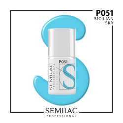 Semilac Pro P051 Sicilian Sky 7 ml | MaterialEstetica.com