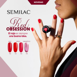 Colección Semilac Red Obsession | MaterialEstetica.com