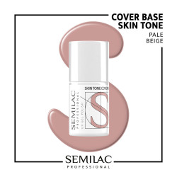 Semilac Pro Cover Base Pale Beige 11ml | Official distributor of Se...
