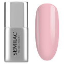 Semilac Fiber Base Pink Milk 7ml | MaterielEsthetique.fr