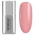 Semilac Fiber Base Pink Beige 7ml | MaterielEsthetique.fr