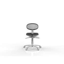 Hydraulic stool with backrest Sway | Official distributor of Silver...