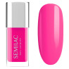 Esmalte clasico Semilac nº119 - Neon Pink 9ml | MaterialEstetica.com