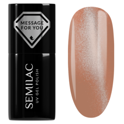 Vernis Semilac nº733 (Creamy Praline Gloss)