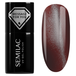 Vernis Semilac nº738 (Cherry Choco Jelly Gloss)