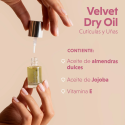 Huile sèche Velvet pour ongles et cuticules 7ml | Fournisseur spéci...